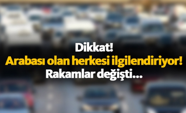 Arabası olan herkesi ilgilendiren değişiklik 1