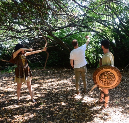 Amazon kadınları ve Herkül Karadeniz'deydi... 24