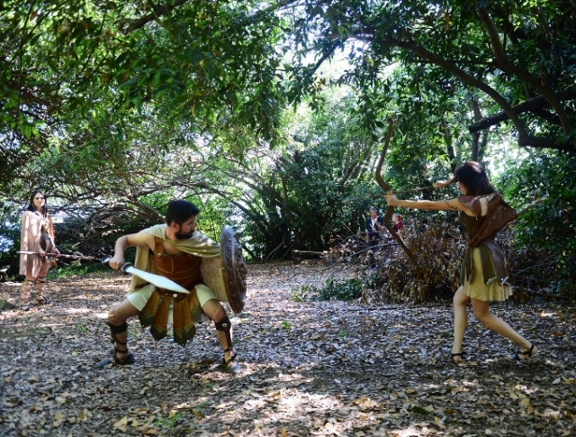 Amazon kadınları ve Herkül Karadeniz'deydi... 17