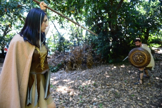 Amazon kadınları ve Herkül Karadeniz'deydi... 7