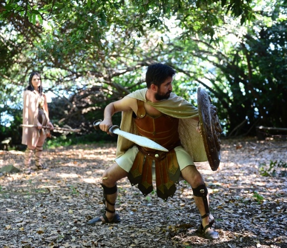 Amazon kadınları ve Herkül Karadeniz'deydi... 18