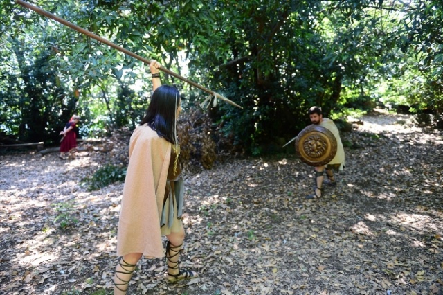 Amazon kadınları ve Herkül Karadeniz'deydi... 10