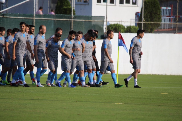 Trabzonspor hazırlıklarını sürdürdü - 09.07.2019 10
