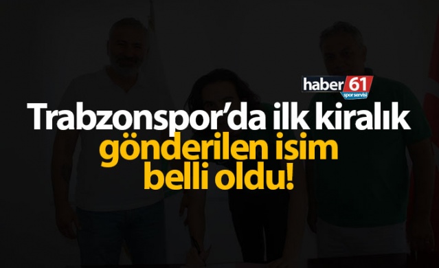 Trabzonspor'da Sami Can Özkan o takıma kiralandı! 1