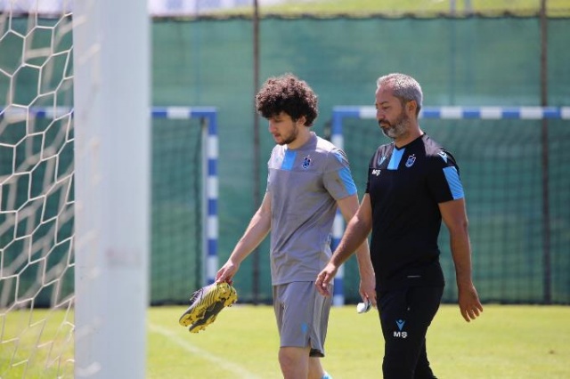 Trabzonspor'da Cafer Tosun sakatlandı 2