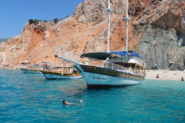 Türkiye'nin Maldivler'i Kumluca Sahili 9