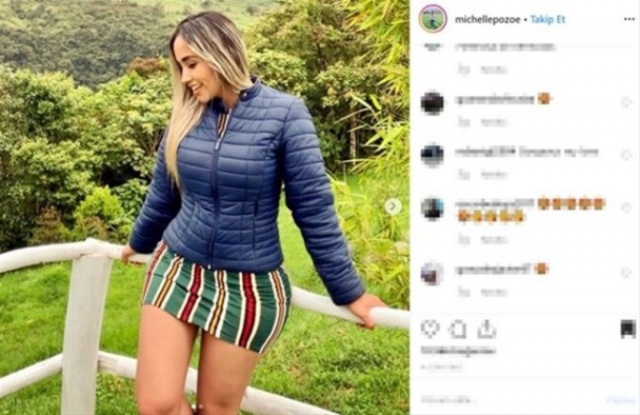 Güzelliğiyle herkesi ekrana kilitliyor: Michelle Pozo 5