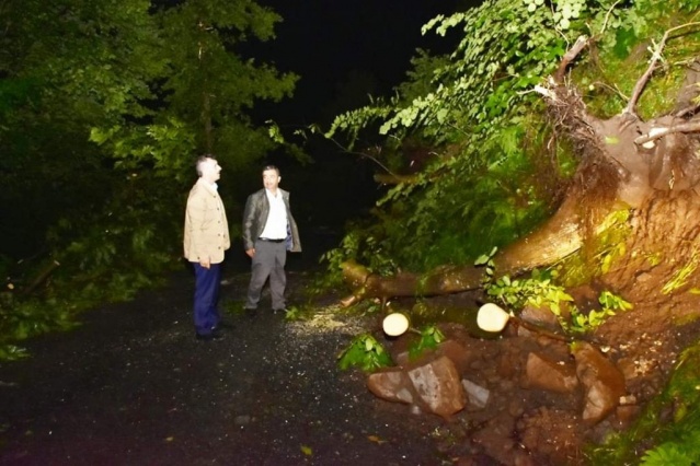 Ordu’da fırtına çatıları uçurdu! 4