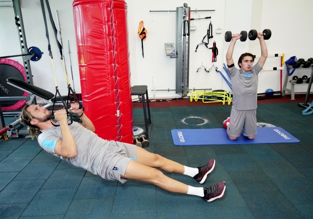 Trabzonspor'da o futbolcular özel çalıştı! 7