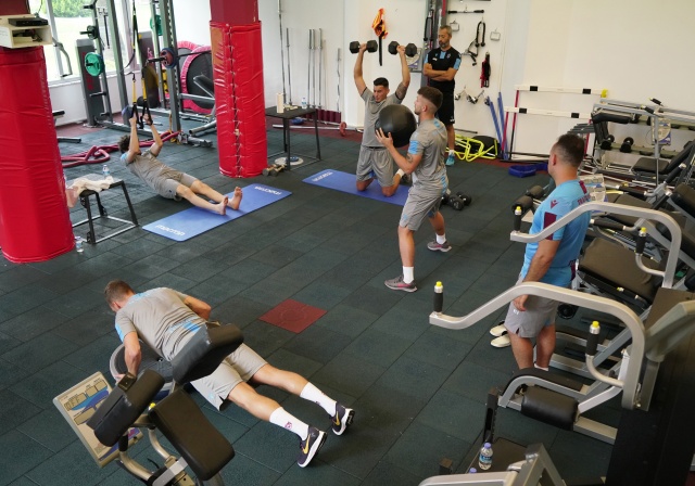 Trabzonspor'da o futbolcular özel çalıştı! 8