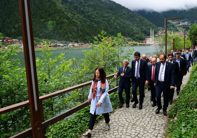 Bakan Kurum'dan Uzungöl müjdesi: "Tıpkı Ayder gibi..." 4