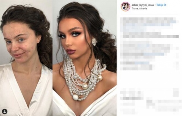 Makyaj öyle bir değiştiriyor ki... 5