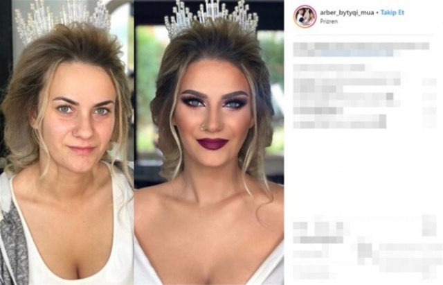 Makyaj öyle bir değiştiriyor ki... 4