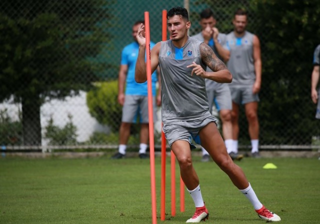 Trabzonspor'da 7 futbolcuya özel idman 12
