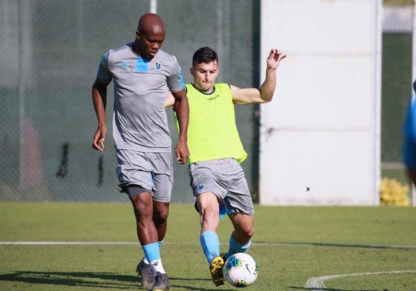 Trabzonspor Akşam antrenmanını tamamladı: iki grup halinde sürdü 4