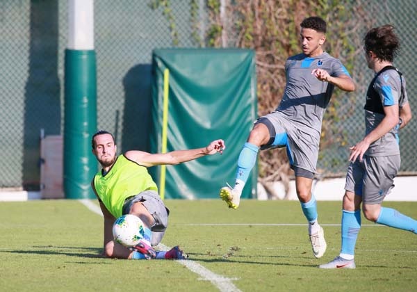 Trabzonspor Akşam antrenmanını tamamladı: iki grup halinde sürdü 6