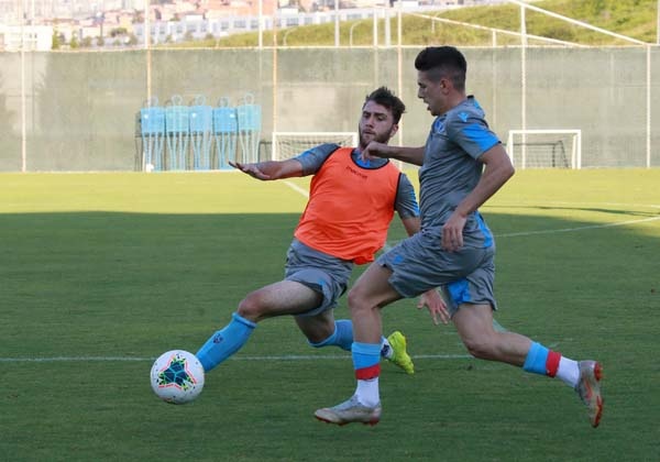 Trabzonspor Akşam antrenmanını tamamladı: iki grup halinde sürdü 14