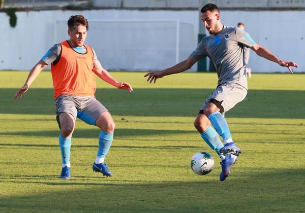 Trabzonspor Akşam antrenmanını tamamladı: iki grup halinde sürdü 16