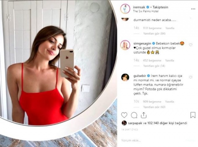 İrem Sak paylaşımıyla sosyal medyayı salladı 3
