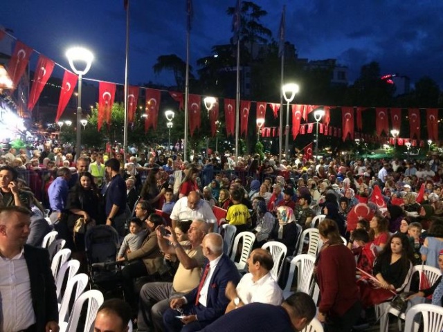 Trabzon'da 15 Temmuz Programı. 15 Temmuz 2019 1