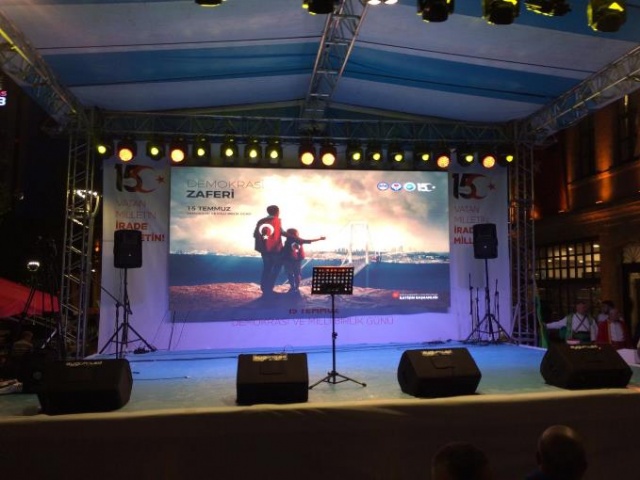 Trabzon'da 15 Temmuz Programı. 15 Temmuz 2019 10
