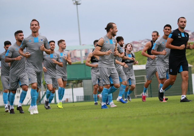 Trabzonspor'da akşam antrenmanı tamamlandı - 16.07.2019 21