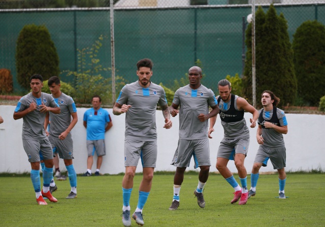 Trabzonspor'da akşam antrenmanı tamamlandı - 16.07.2019 22