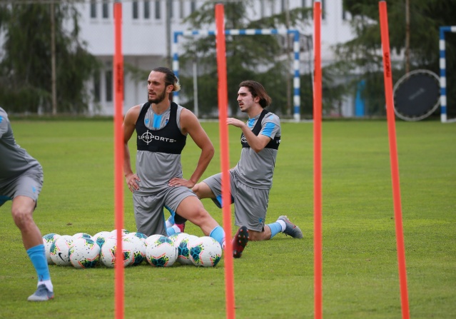 Trabzonspor'da akşam antrenmanı tamamlandı - 16.07.2019 15