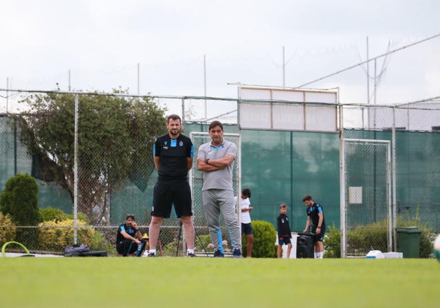 Trabzonspor'da akşam antrenmanı tamamlandı - 16.07.2019 13