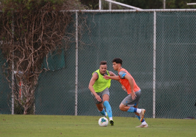 Trabzonspor'da akşam antrenmanı tamamlandı - 16.07.2019 26