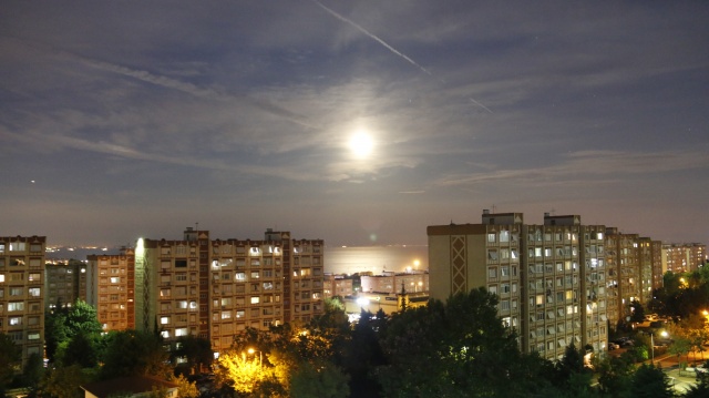 Parçalı ay tutulması böyle görüntülendi! 6