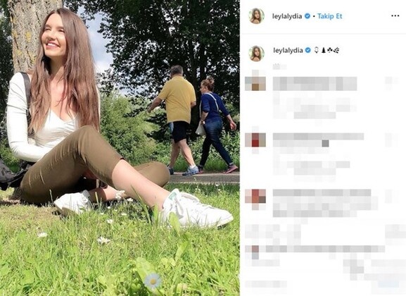 Leyla Lydia Tuğutlu herkesi büyüledi 10