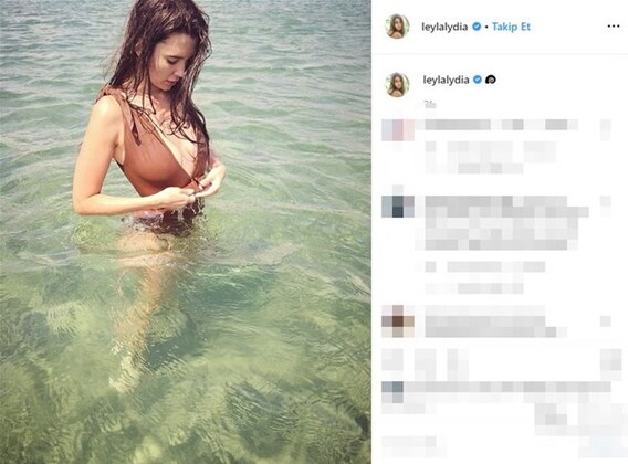 Leyla Lydia Tuğutlu herkesi büyüledi 6