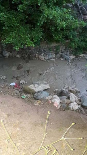 Gümüşhane’de maden işletmesinin atık borusu patladı 6