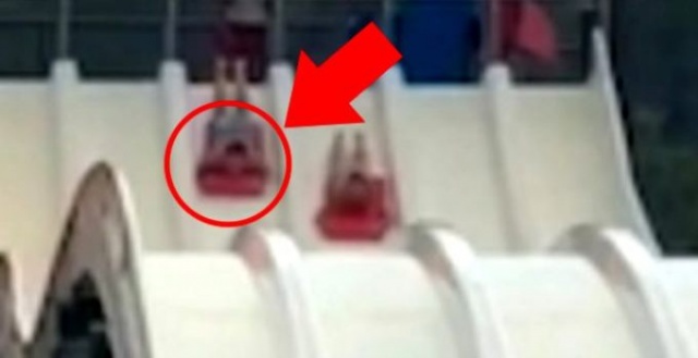 Su kaydırağı hayatını mahvetti 6