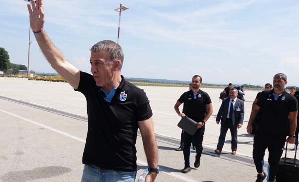 Trabzonspor'a Linz'de coşkulu karşılama 2