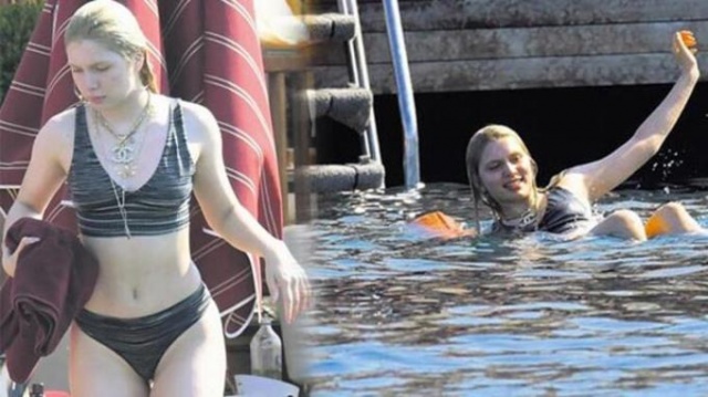 Aleyna Tilki tatilde yakalandı 9