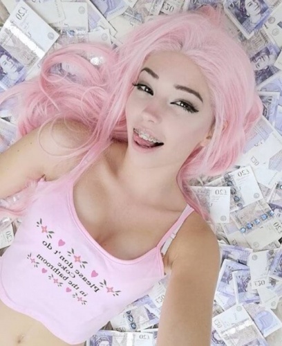 Instagram afetmedi hesabını sildi | Belle Delphine 10