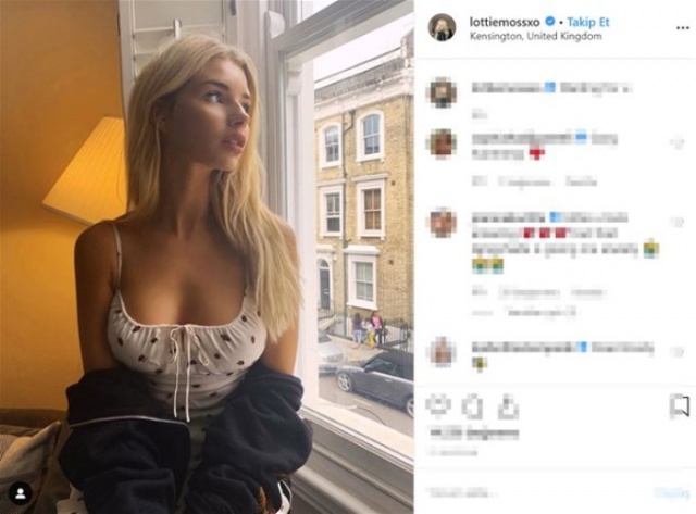 Lottie Moss ablasının tahtını sallıyor 21