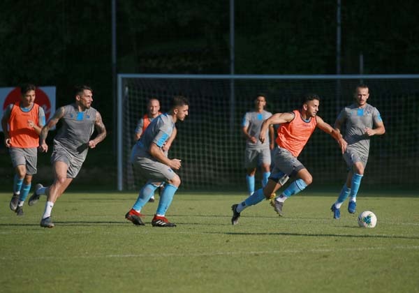 Trabzonspor Avusturya'nın Linz şehrinde hazırlıklarını sürdürüyor. 23 Temmuz 2019 2