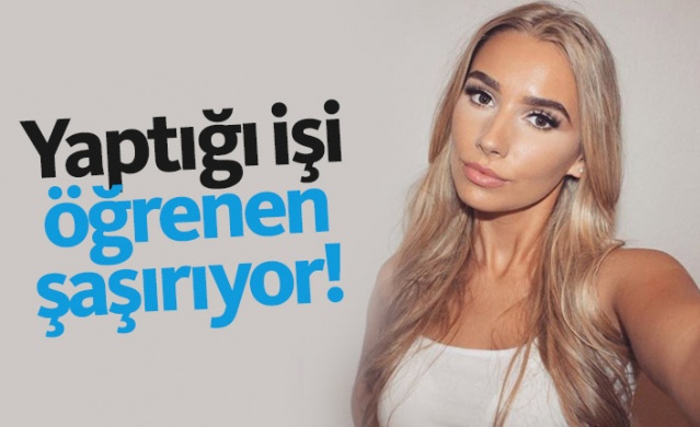 Ella Rees yaptığı işle şaşırtıyor 1