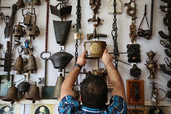 Trabzon'da çay ocağındaki "köy müzesi" 10