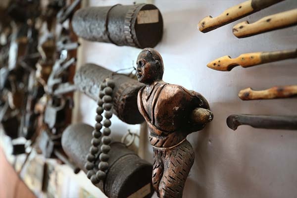 Trabzon'da çay ocağındaki "köy müzesi" 6