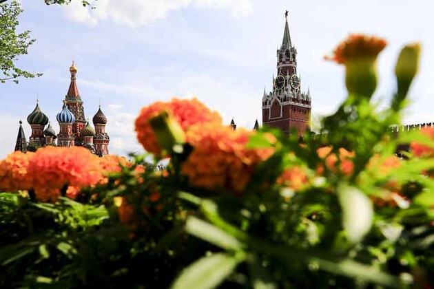 Ünlü meydan çiçek bahçesine döndü 2