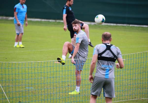 Trabzonspor  Linz'de akşam antremanını tamamladı. 28 Temmuz 2019 3