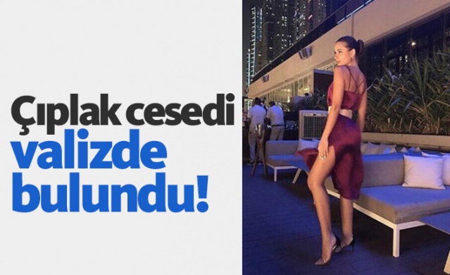 Rus modelin cesedi valizde bulundu! 1