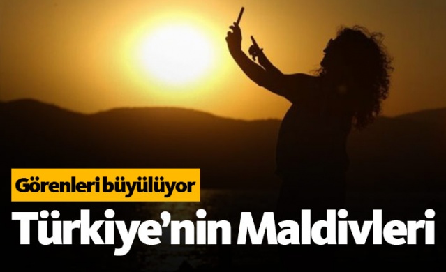 Türkiye'nin Maldivleri Salda Gölü büyülüyor 1
