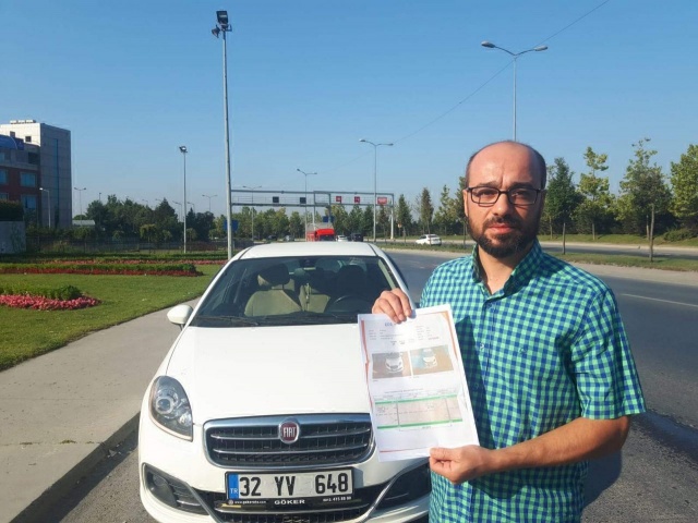 Hız limiti 230'u geçmeyen araca 400 Km'den ceza! 4