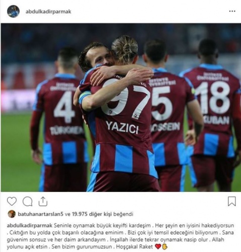 Yusuf Yazıcı'ya takım arkadaşları tek tek veda ediyor 5