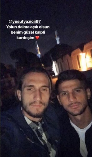 Yusuf Yazıcı'ya takım arkadaşları tek tek veda ediyor 8